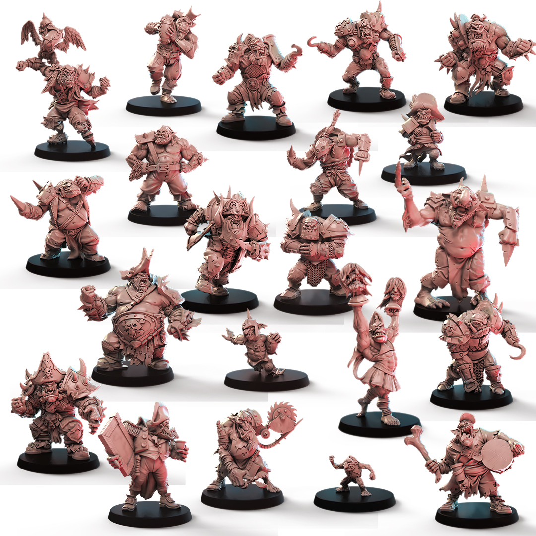 Stormcoast Marauders full team